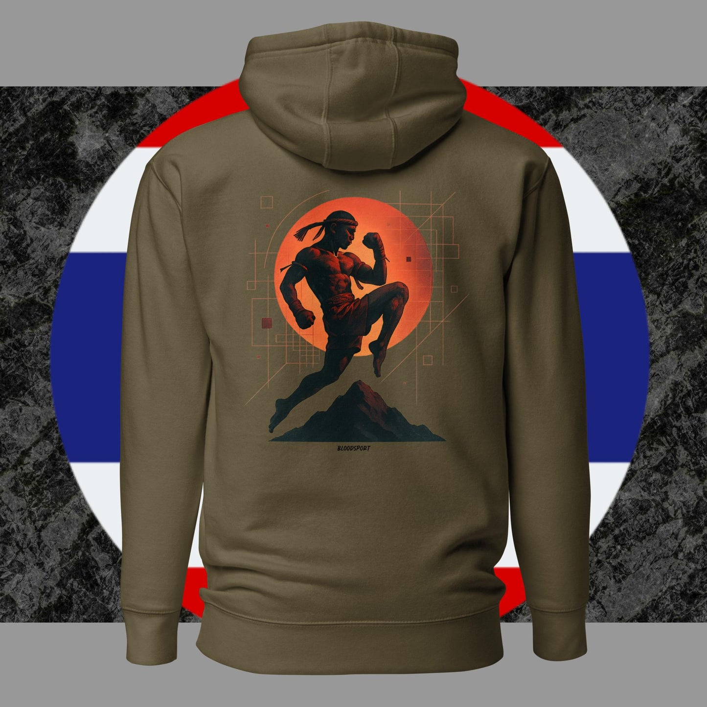 Sunset Knee Hoodie