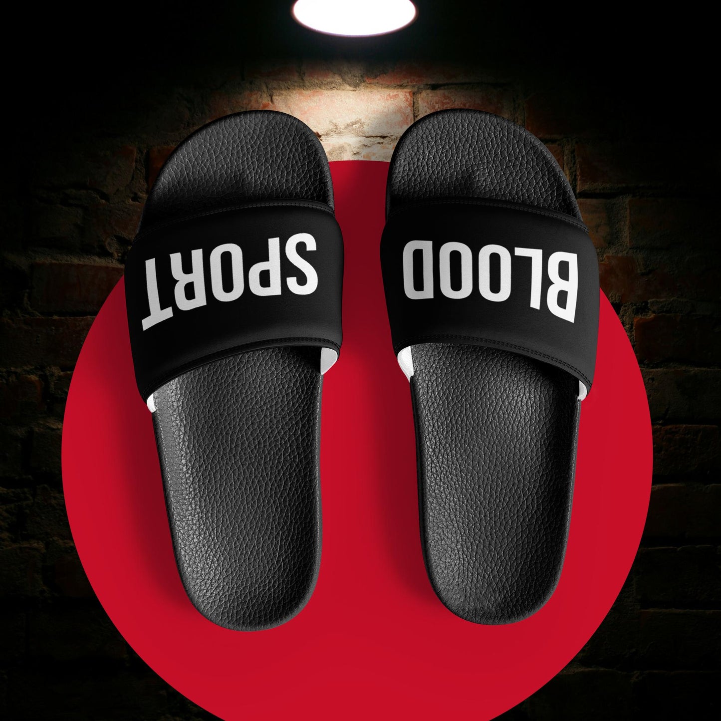 Bloodsport Slides Black