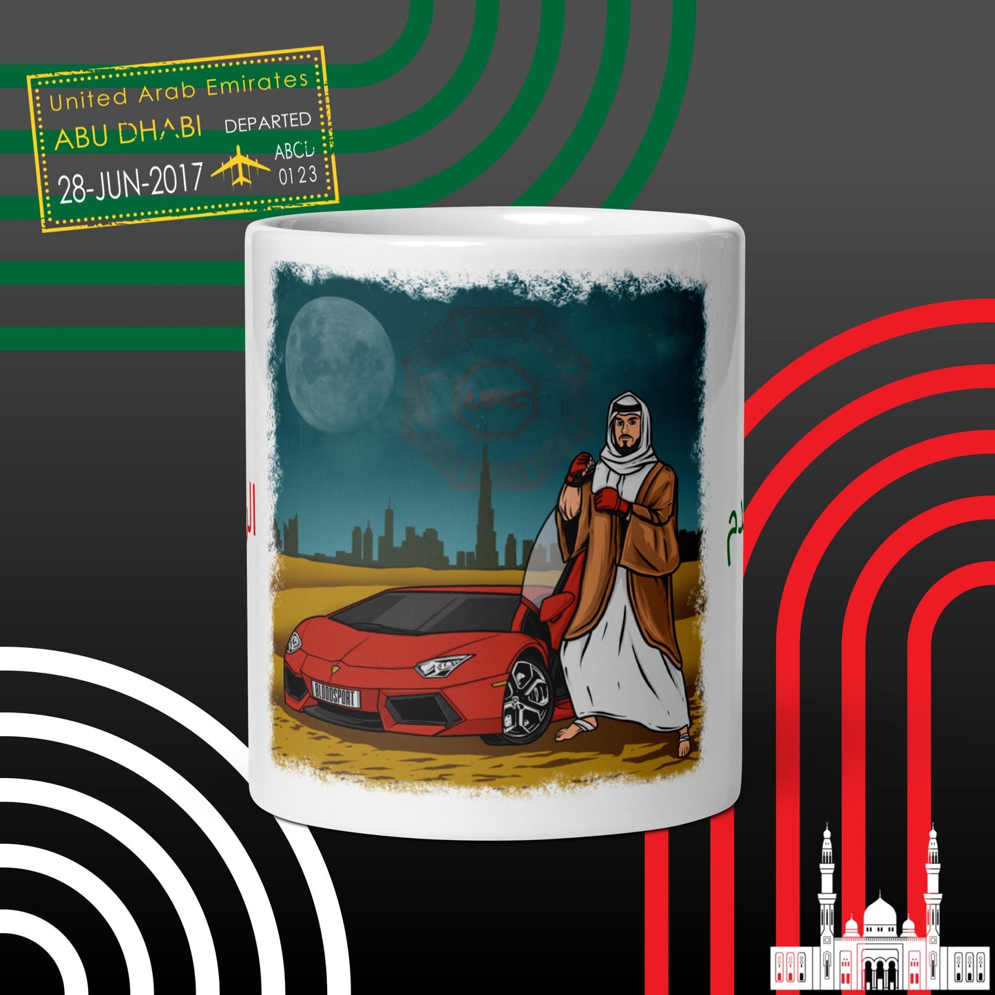 Abu Dhabi "Bloodsport" Mug