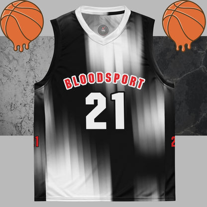 "Bloodsport" Basketball Jersey