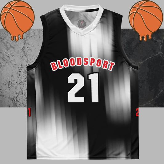 "Bloodsport" Basketball Jersey