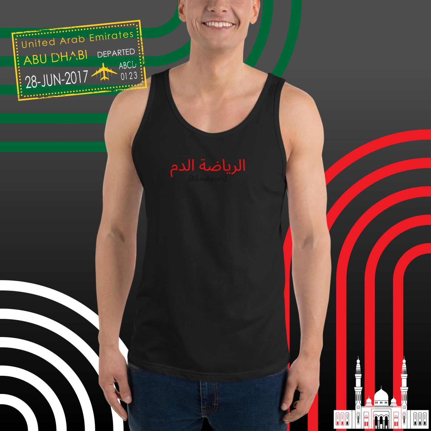 Abu Dhabi "Bloodsport" Tank Top